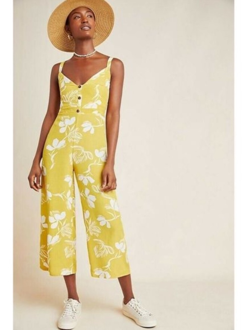 NWT Anthropologie X Faithful The Brand Gemma  Jumpsuit Size 4 / S